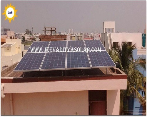 Solar installation in Kodambakkam